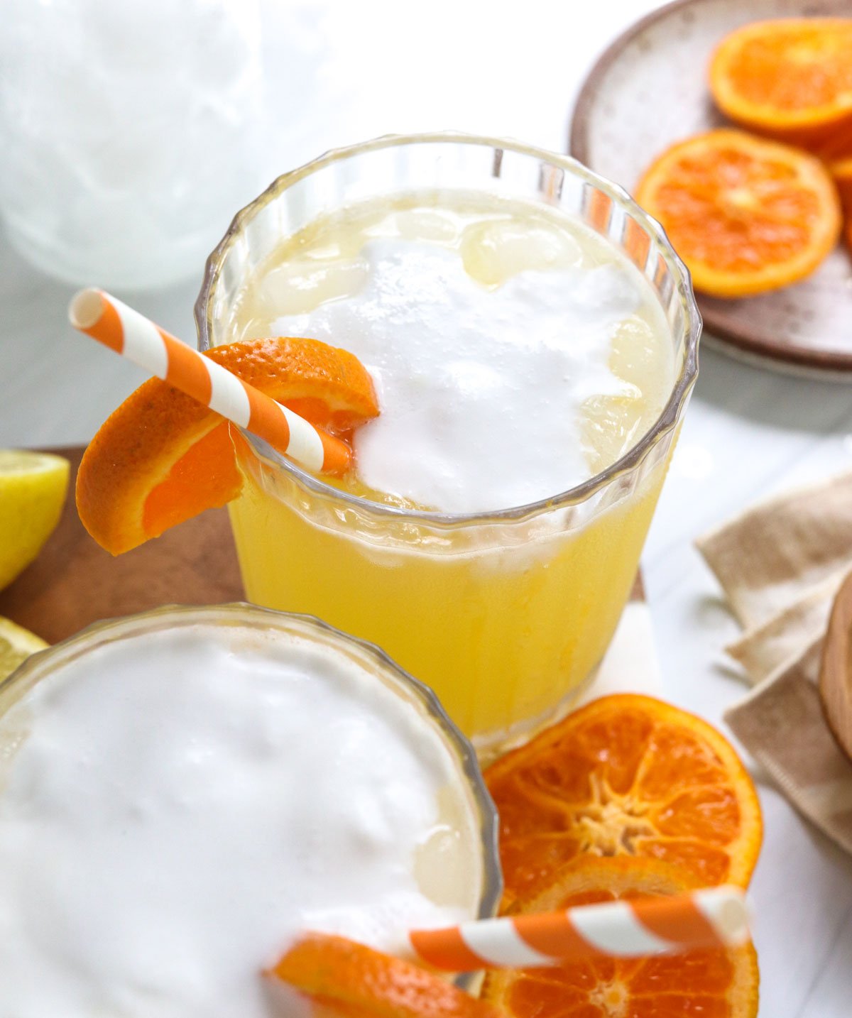 coconut milk added to an adrenal cocktail.