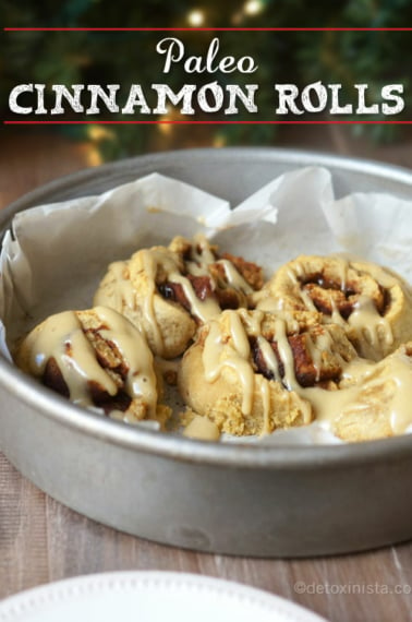 Paleo cinnamon rolls pin