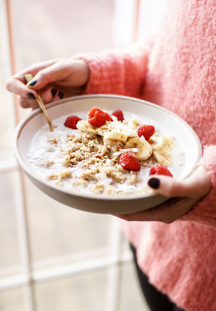 instant pot quinoa breakfast bowls