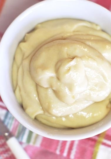 Creamy cashew pudding