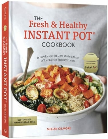 fresh and healthy instant pot cookbook cover